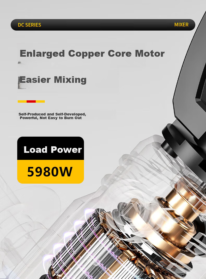Aired Diamond Drill Mixer Putty Powder Paint Electric Cement Mortar Plastering Machine Power Tool 10