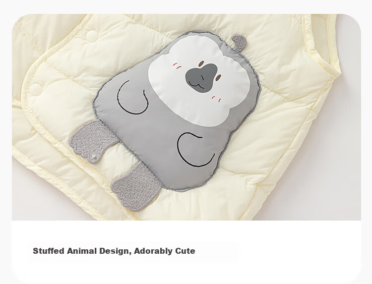 Balabala Kids Down Vest 2025 Winter Warm Clothing Cute Style [Mall Same Model] 201425101201 3