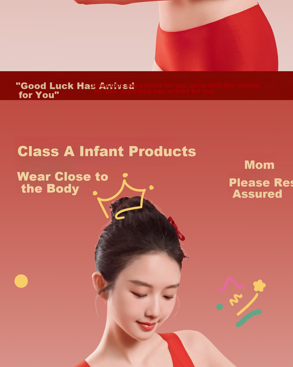 GRACEWELL Girls' Red Lunar New Year Underwear Set 2026 Year of the Horse Clothes Children's Adolescent Bra Vest Age 12 12