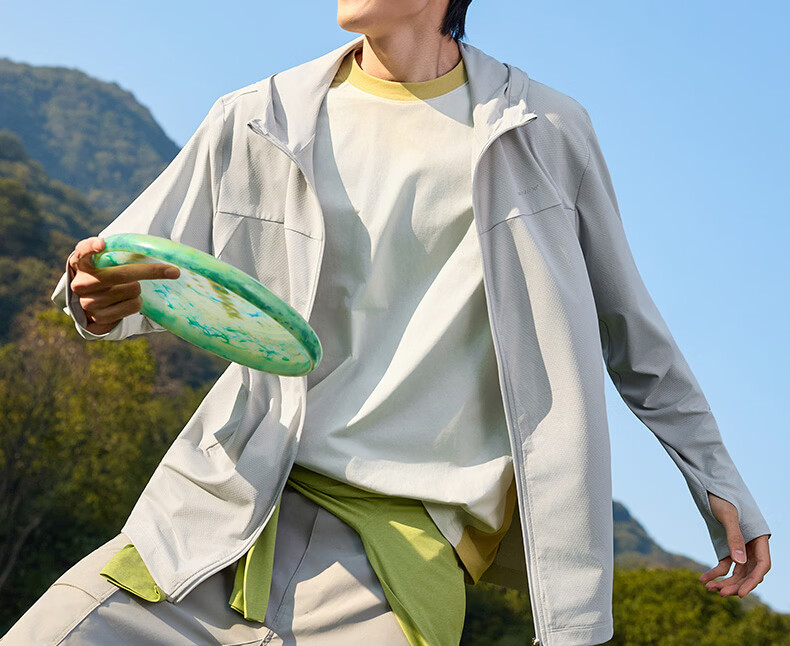361° Men's New Sports Breathable UV Protection UPF100+ Jacket Summer 652624604D-6 99
