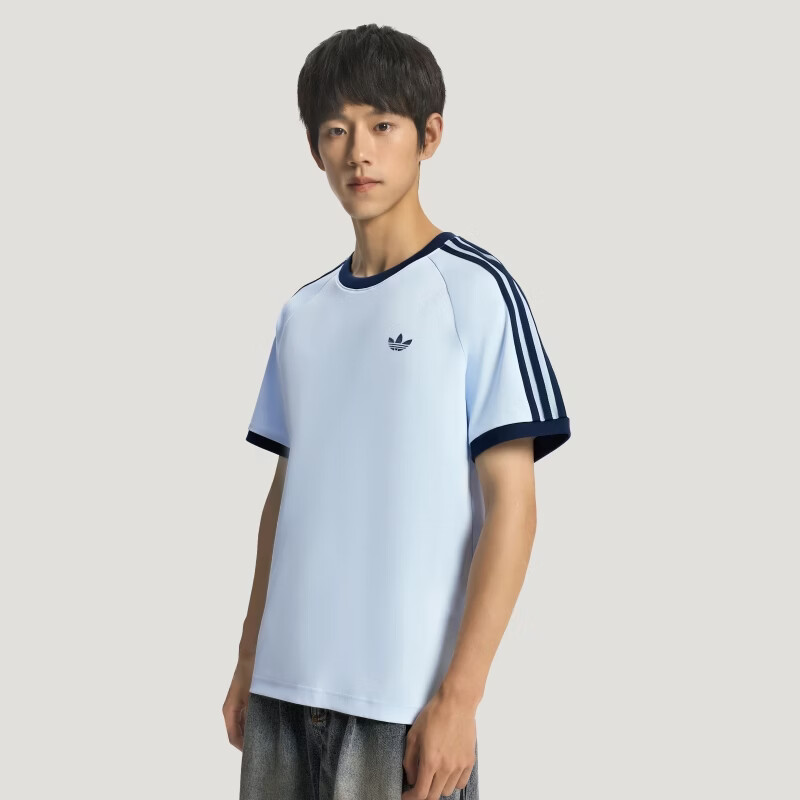 Adidas Originals Men's SS Tee M Short Sleeve T-Shirt KT7764 Crystal Blue XL 2