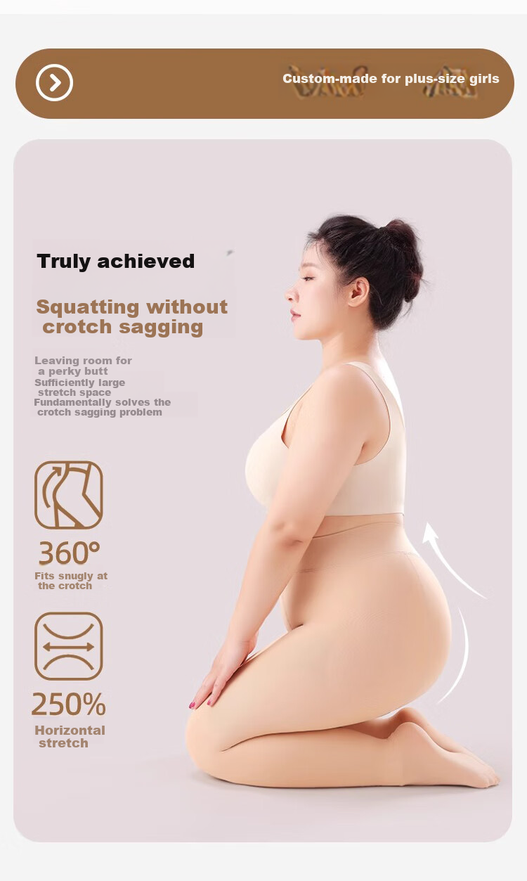 MiiOW Legless Miracle Base Layer Pants for Women, New Style for 2025, Plus Size, Autumn And Winter Wear, Stockings, Women's Tights, 300g 12