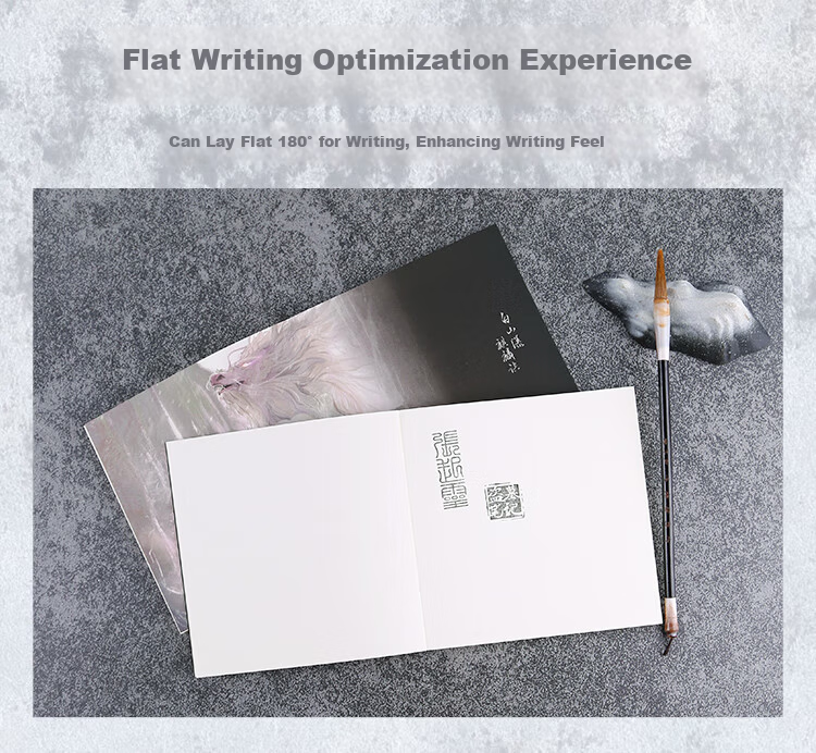 Kinbor Tomb Notes Ten Years of Wind and Snow Exclusive Illustrated Journal High-Quality Blank Pages 72-Sheet Notebook Diary Stamp Book DM0006 8