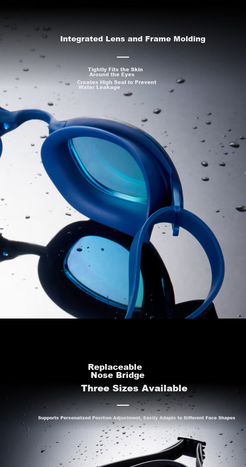 Arena New Large Frame Swimming Goggles Wide Arc Anti-Glare Anti-Fog Waterproof Comfortable Wide Vision Unisex 4