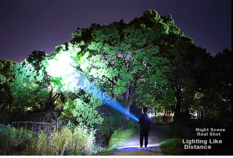 Shuosun Mini Portable Tactical Flashlight Military Ultra-Long Battery Life Strong Light Outdoor Lighting for Students 7