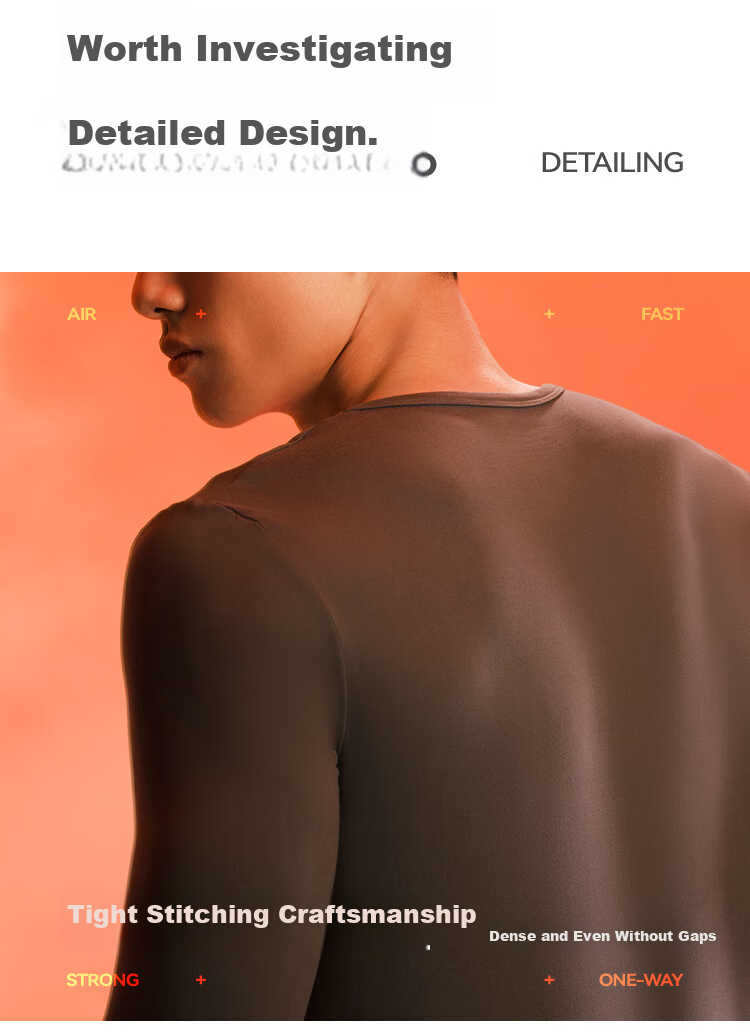 HLA [Chen Zheyuan's Choice] Thermal Underwear for Men, 230g Double-Sided Fleece, Antibacterial Heating Patch, Autumn Top And Bottom Set 25