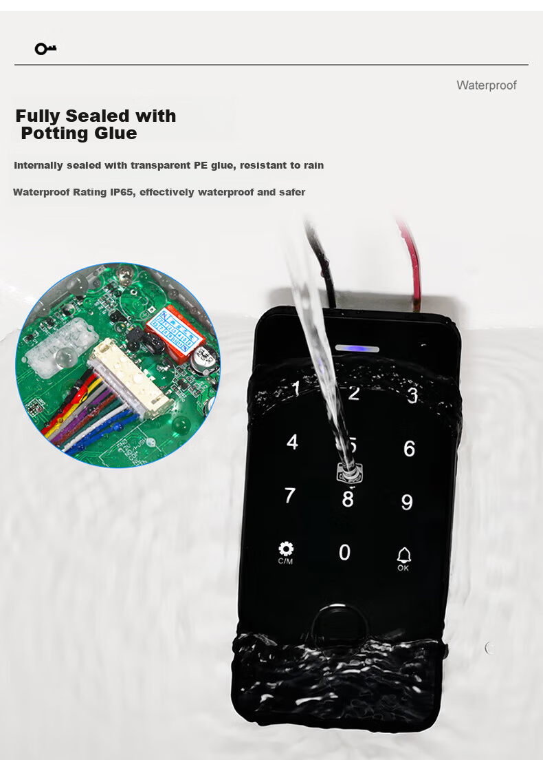 GS GSON Office Fingerprint Access Control All-in-One Card Password Smart Electronic Access Control Standard Host 10