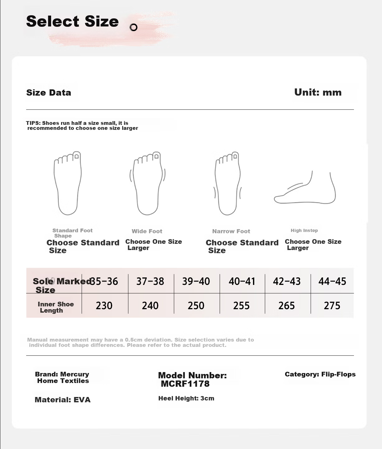 Mercury Home Textiles Litchi Pattern Antibacterial Slippers Women's Summer New Indoor Bathroom Non-Slip Couple Beach Sandals Men 7