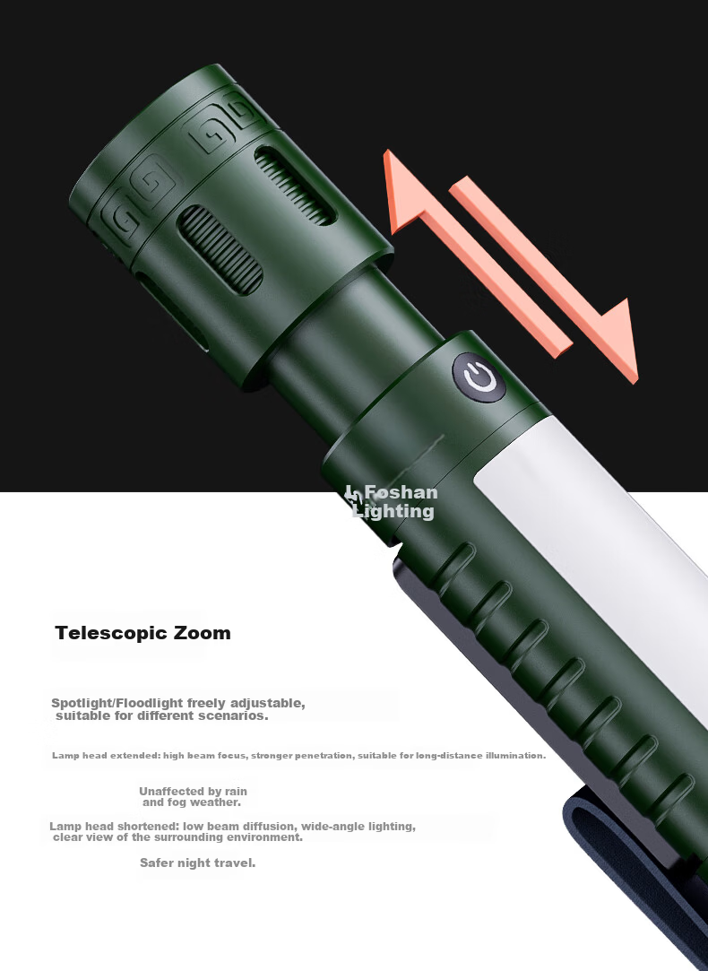 Foshanzhaoming Multi-Functional Flashlight, Safety Belt Cutter, Window Breaker, High-Intensity Lighting, Emergency Safety Hammer, Suitable for New Energy Vehicles 6