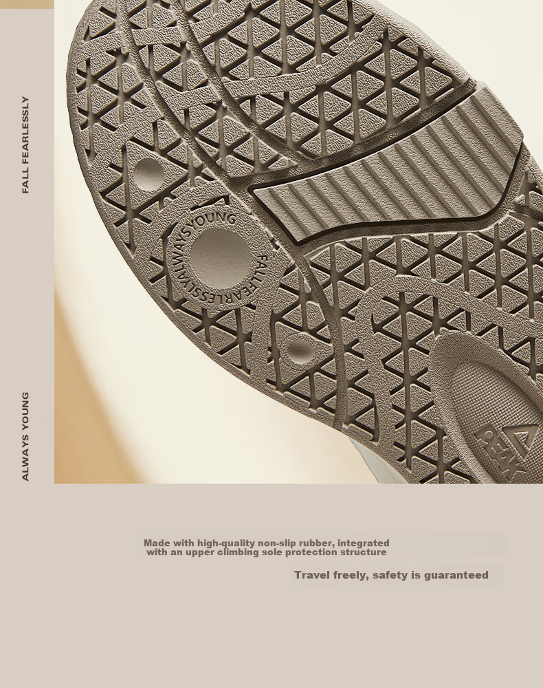 PEAK Taiji Roaming Men's Summer Height-Increasing Thick-Soled Casual Lightweight Sports Shoes DB340257 9