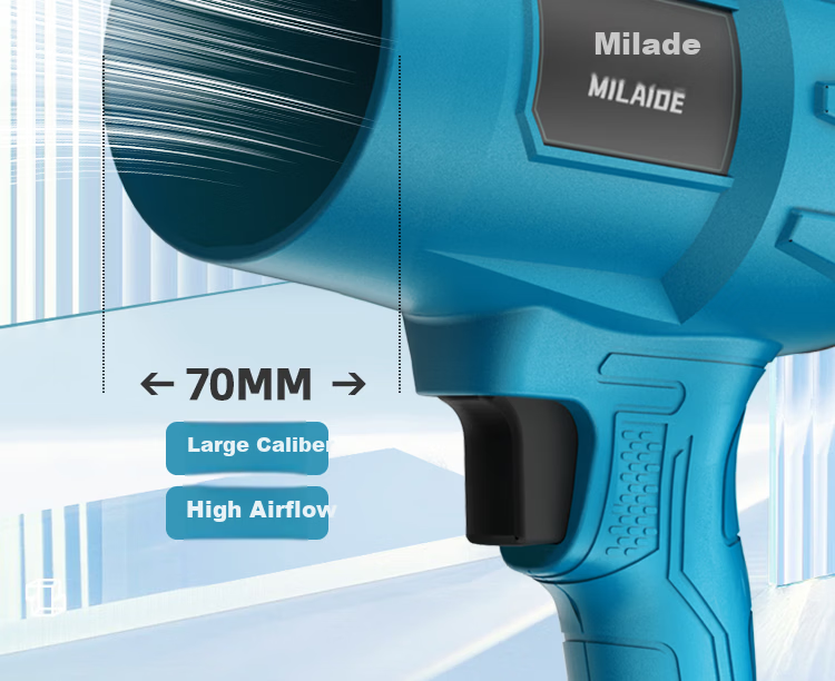 Milade Ducted High-Power Industrial Turbo Blower Fan for Dust Removal and Strong Air Blowing 13