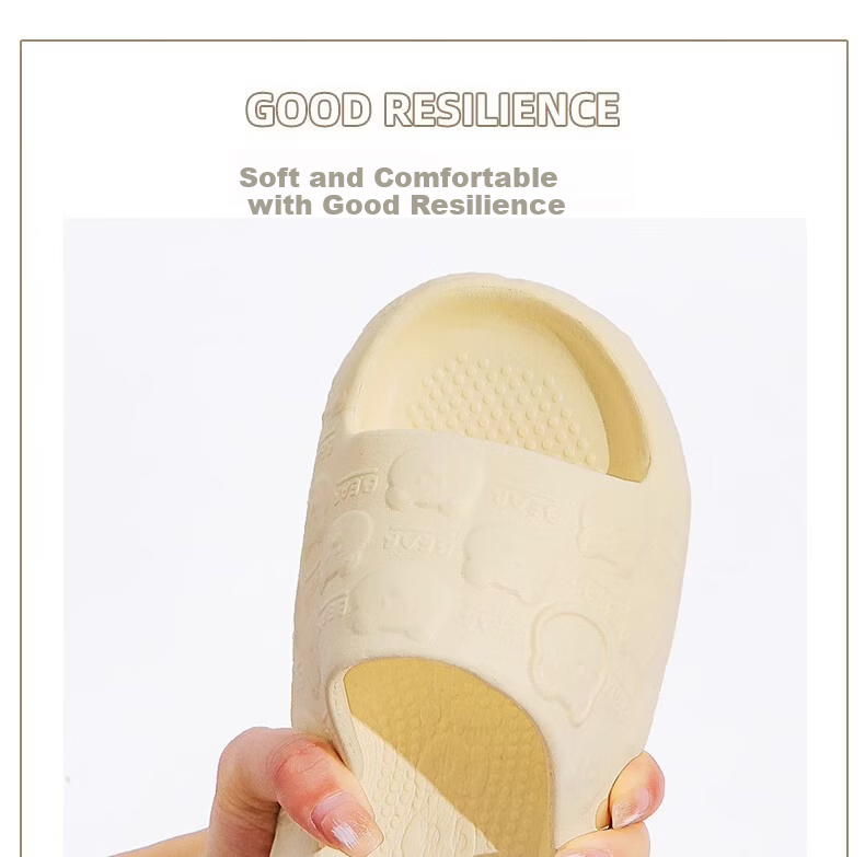 FOOTOPPO EVA Women's Home Slippers Couple Slippers Non-Slip Bathroom Slippers Men's Indoor Odor-Resistant House Slippers 18