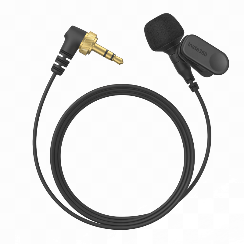 Insta360 Mic Pro External Lavalier Microphone (Optional)