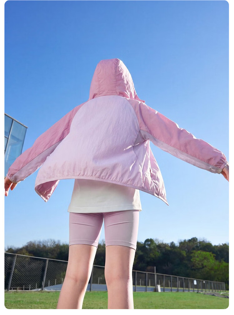 ASK JUNIOR Kids Sunscreen Jacket 2026 Summer UV Protection Air Conditioning Coat for Boys and Girls Green 19