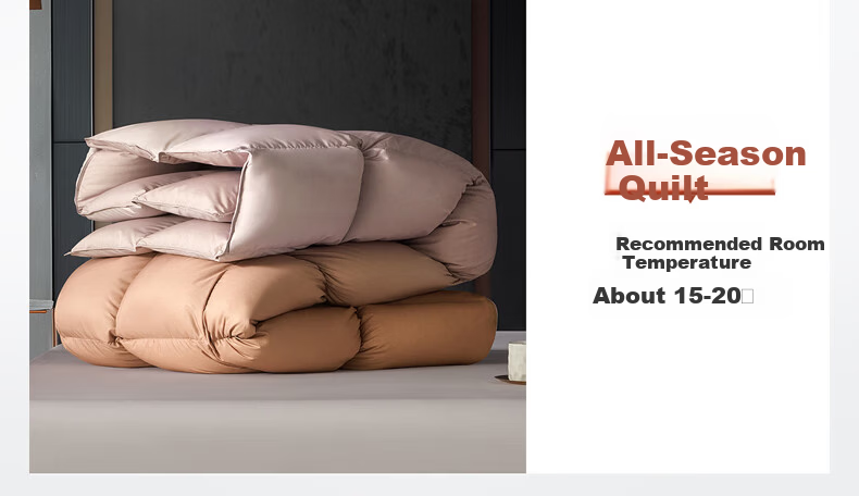 Bellees 90% Duck Down Quilt A-Grade Fabric Antibacterial Autumn Winter Warmth 1000g Filling 32
