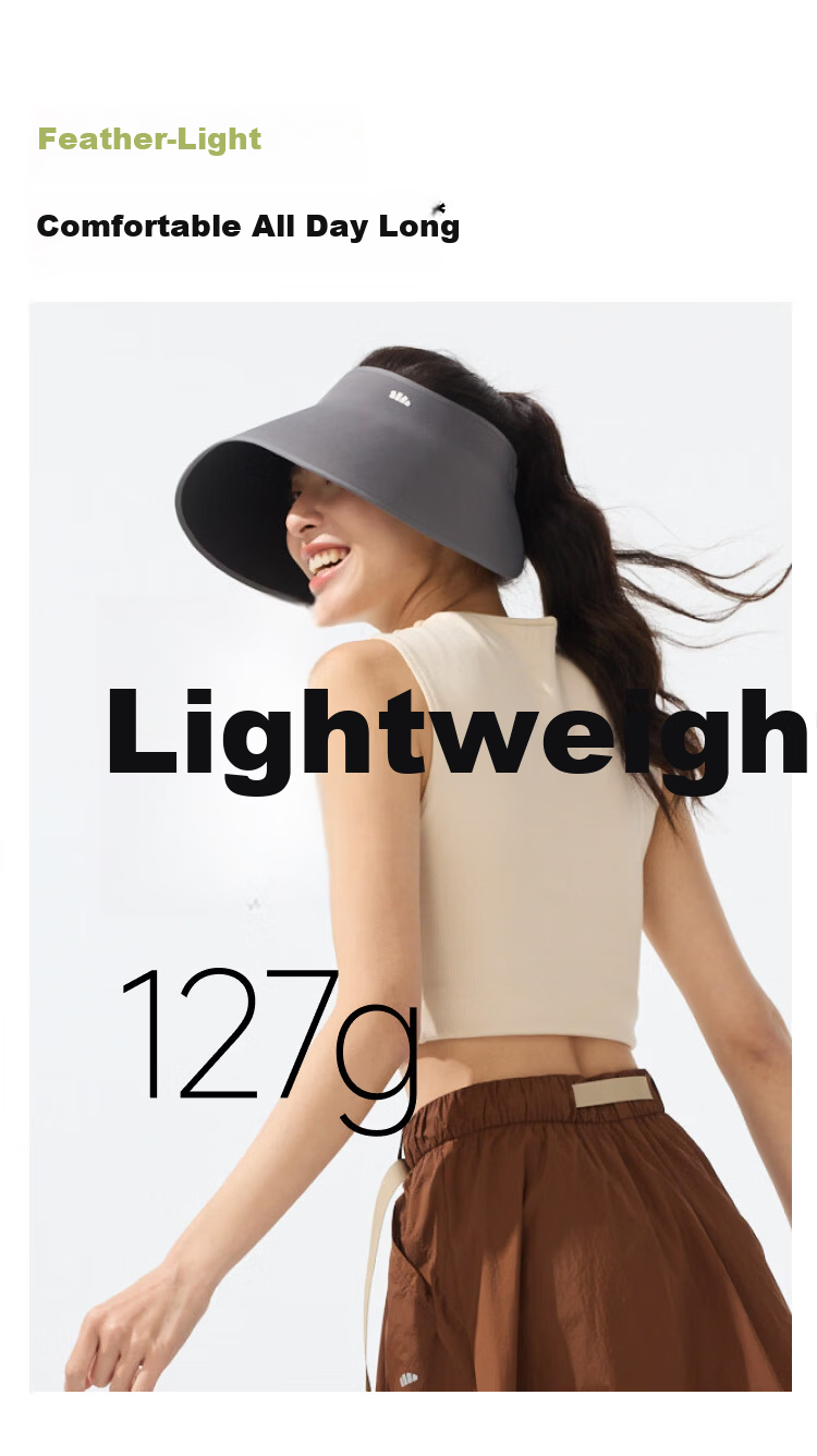 Beneunder Egg Roll Lampshade Large Brim Sun Hat Women's Original Yarn Sunscreen Hat Men's Full Face Sunshade Open Top Sun Hat Black 13