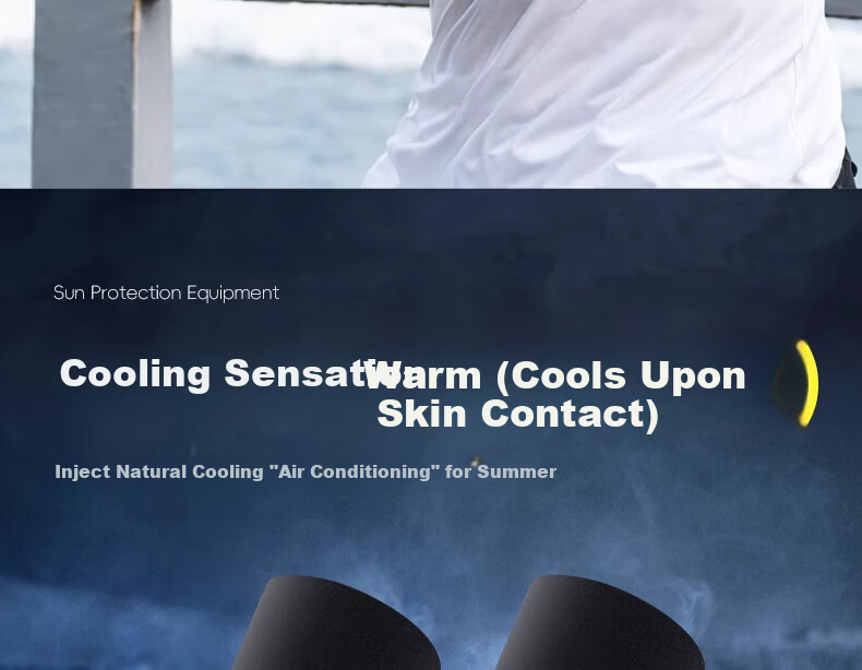 LI-NING Unisex Cooling UV Protection Ice Silk Arm Sleeves for Outdoor Sports, Fishing, and Driving 10