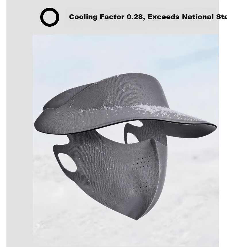 Muerxi Full Face Sun Protection Mask with Neck Guard, Ice Silk Breathable Outdoor Cycling Face Cover, Sports Sun Protection Mask 9