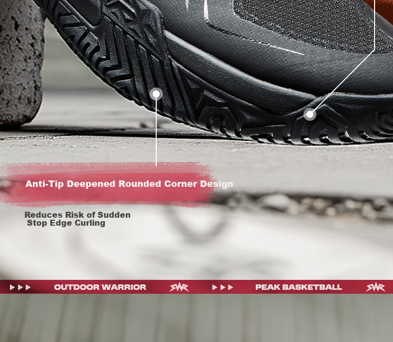 PEAK DA540051 Men's Summer Durable Non-Slip Outdoor Basketball Shoes 13