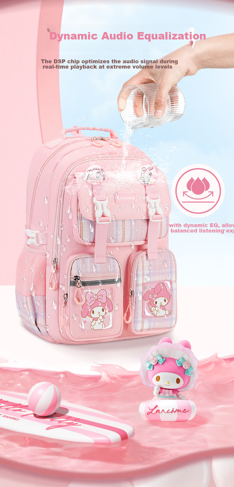 COOLBABY Backpack for Elementary Students Children's Ergonomic Lightweight Boys Girls Grades 3-6-9 Middle School High-Quality Schoolbag 8