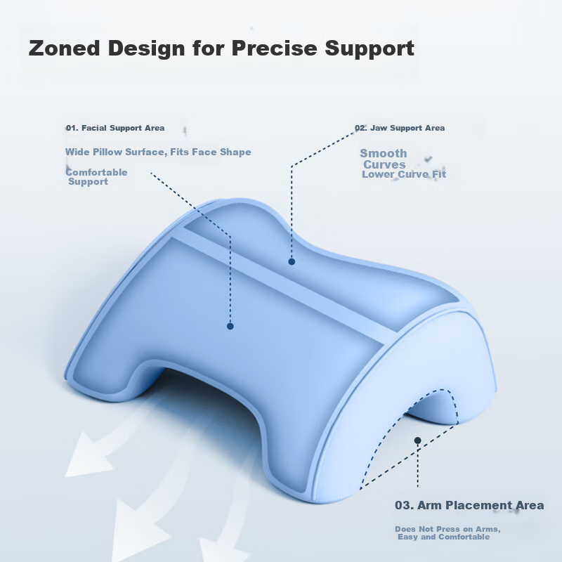 Mi Xiaoshu Nap Pillow for Primary and Secondary School Students Summer Children's Ice Silk Classroom Nap Pillow