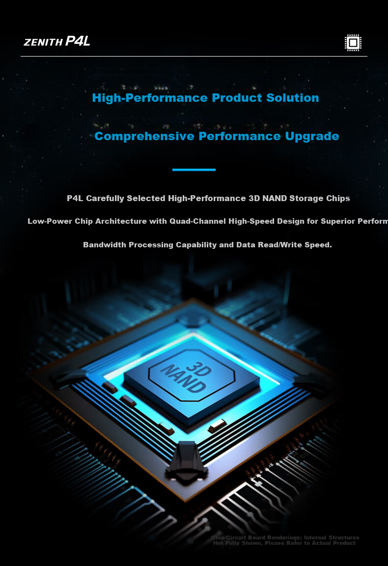 GEIL Jinbang 512GB SSD Solid State Drive M.2 PCIe 4.0 x4 NVMe High-Performance Gaming Edition 7000MB/s P4S Series 2