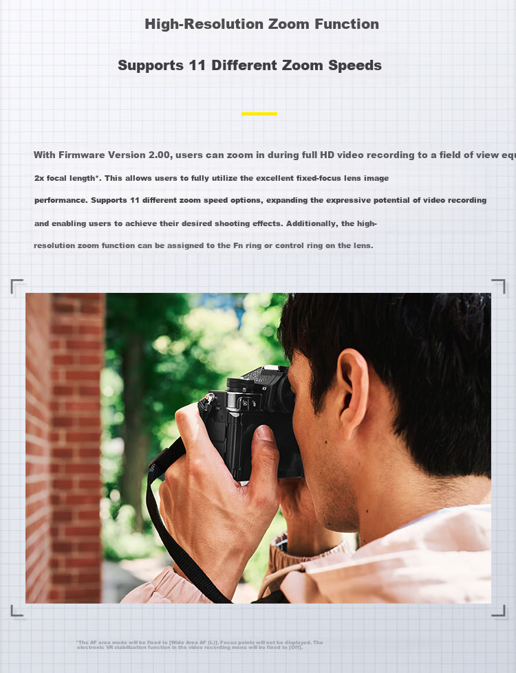 Nikon Zf 24-70mm f/4 S Full-Frame Retro Mirrorless Camera Kit Silver Body Nikon Original High-Speed Continuous Shooting 2