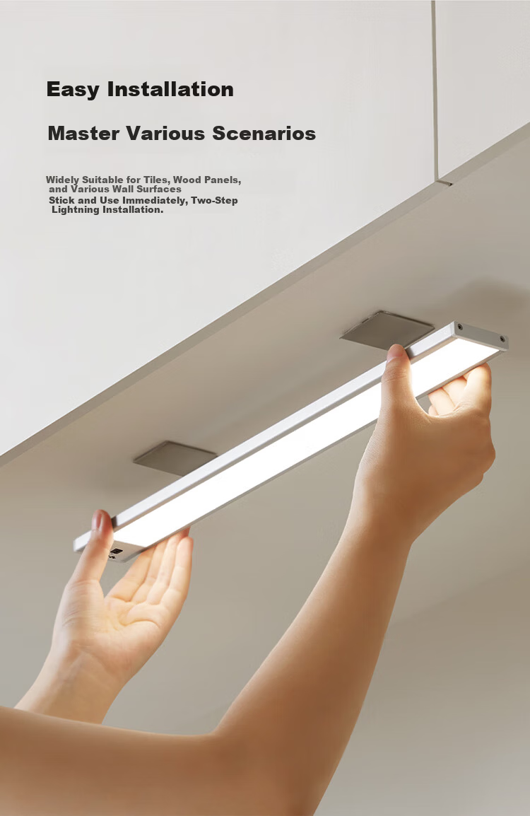 BULL Hand Wave Sensor Cabinet Light Wardrobe Light Wine Cabinet MC-C1R5B-ES Hand Sweep Sensor Magnetic 40CM 5700K 9