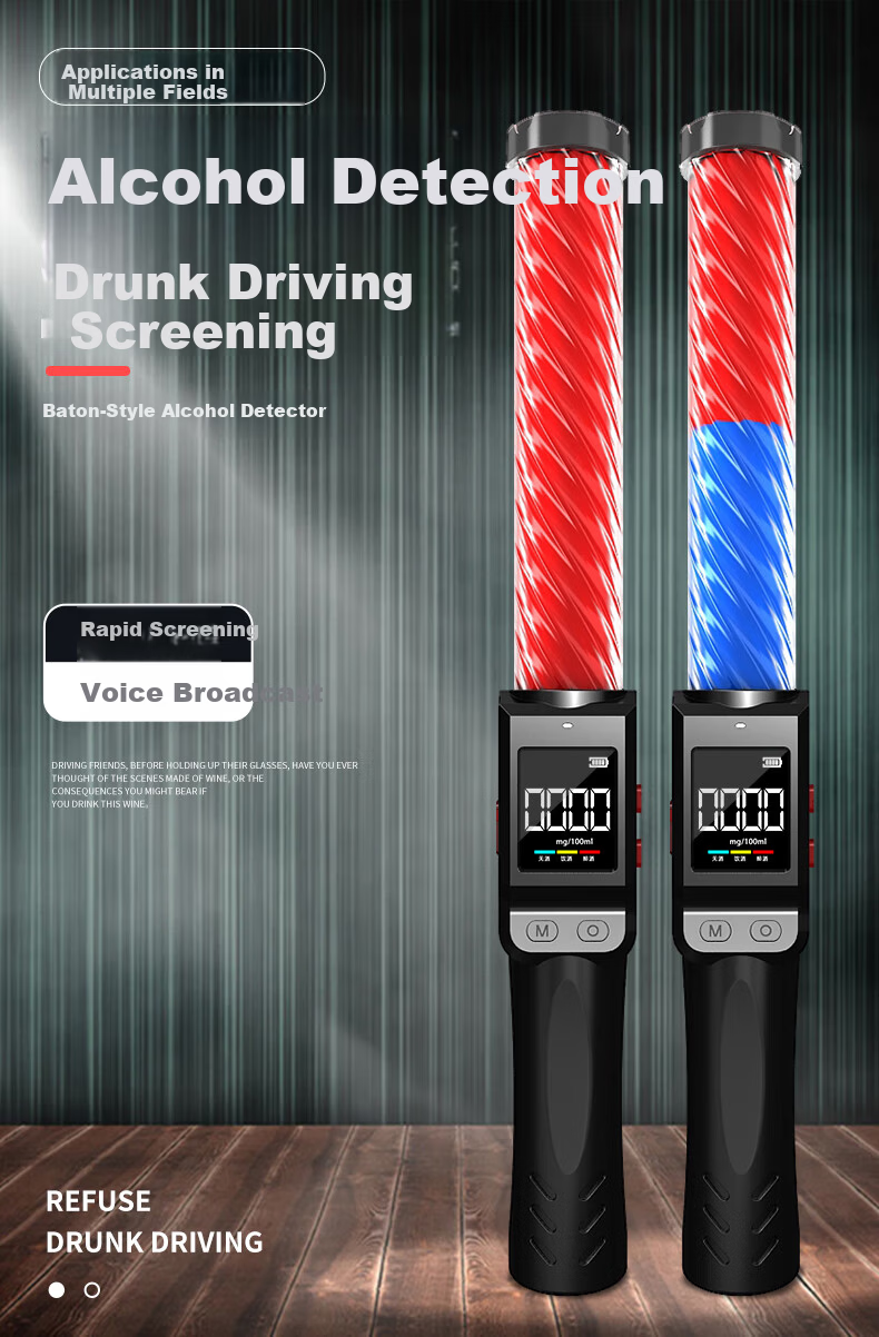 CEM Alcohol Tester Voice Broadcast High Precision Breath Alcohol Detector Portable Alcohol Tester 1