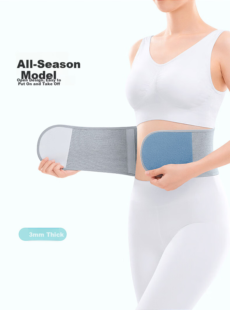 Langsha Self-Heating Lumbar Support Belt for Lumbar Disc Protrusion, Warm Abdomen Shaping Belt, Heat Therapy Waist Brace for Men and Women, Lumbar Muscle Strain Relief 4