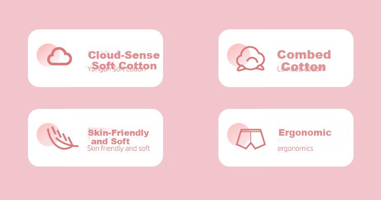 LangSha Girls' Cotton Underwear Kids Comfortable Student Panties 4-Pack Strawberry Lace 140 2
