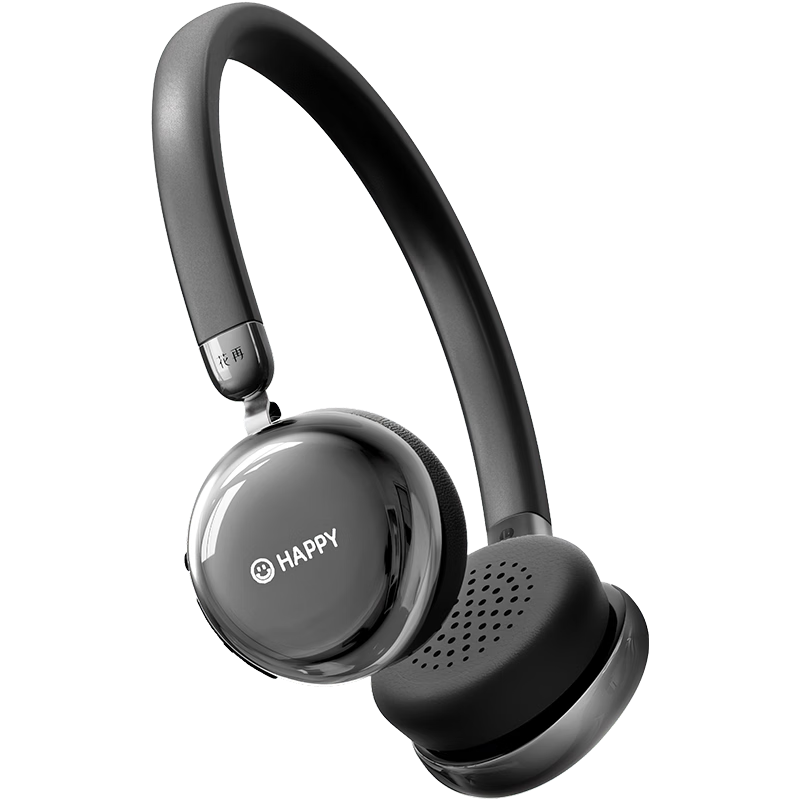 EDIFIER Auro Ace Over-Ear Bluetooth Headphones with Lyrics Display, Trendy Small Headphones, DIY Creative Support, Fashionable and Stylish, Obsidian Black