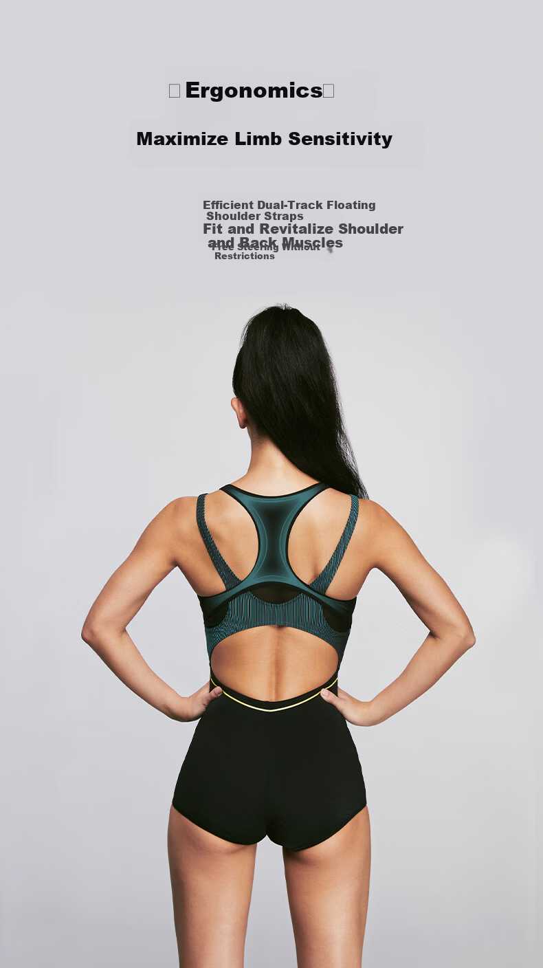 Speedo Black Label Hero 6.0 Sharkskin Aurora Line Sculpting Square Leg One-Piece Swimsuit for Women Racing Training Black Size 34 6