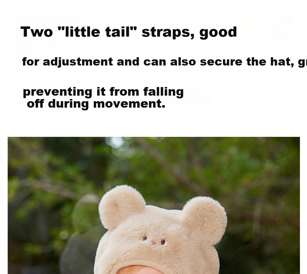 Beitais Baby Hat Autumn Winter Thickened Fleece Windproof Warm Plush Ear Protection Hat for Boys and Girls 13