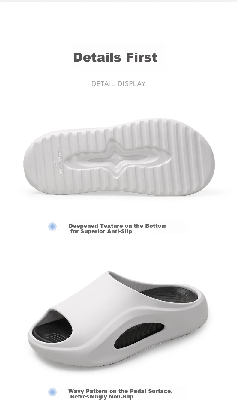 Mercury Home Textiles Colorblock Sport Slippers Men's Summer Indoor Bathroom Soft Sole Non-Slip Beach Outdoor Wear Slippers 11