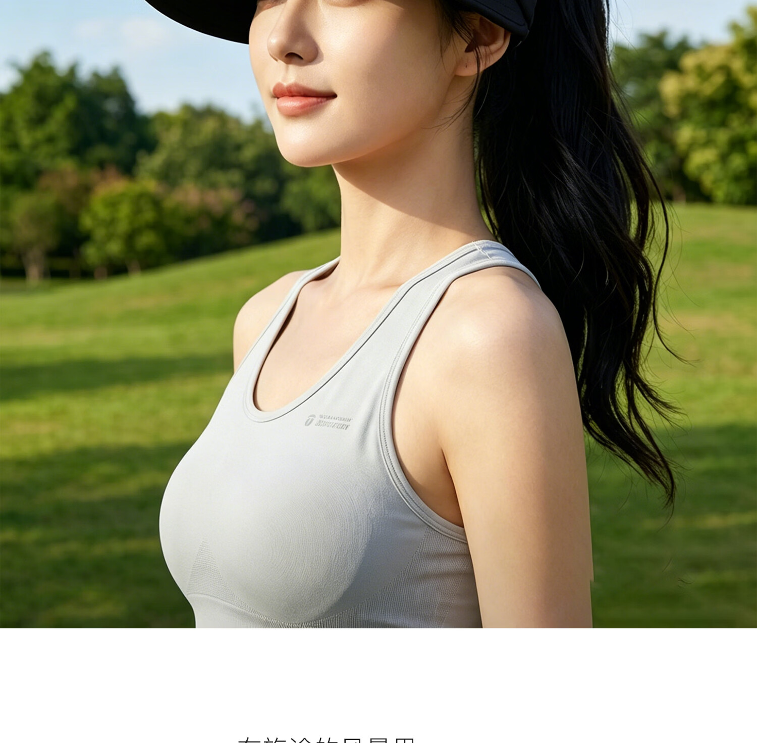 FANCET Women's Summer Sunshade Hat Large Brim UV Protection Sunscreen Outdoor Golf Baseball Cap Cooling Ponytail Hat 33