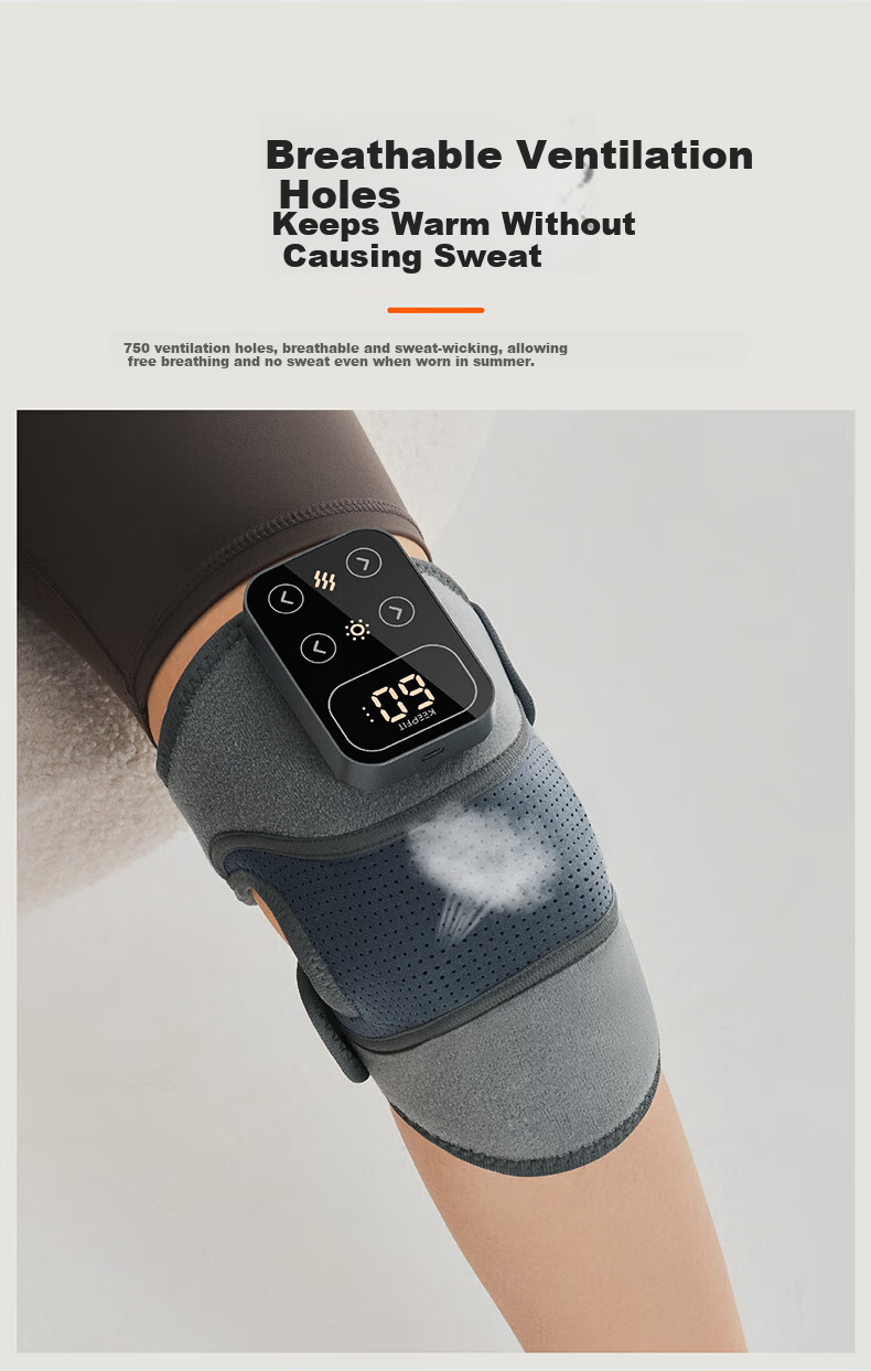 Keepfit 5th Generation Knee Heat Therapy Moxibustion Massage Device, Leg Massager, Knee Care for Pain Relief from Synovitis And Joint Pain, Warmth, Mid-Autumn Festival Gift for Parents And Elders, Practical K13 8