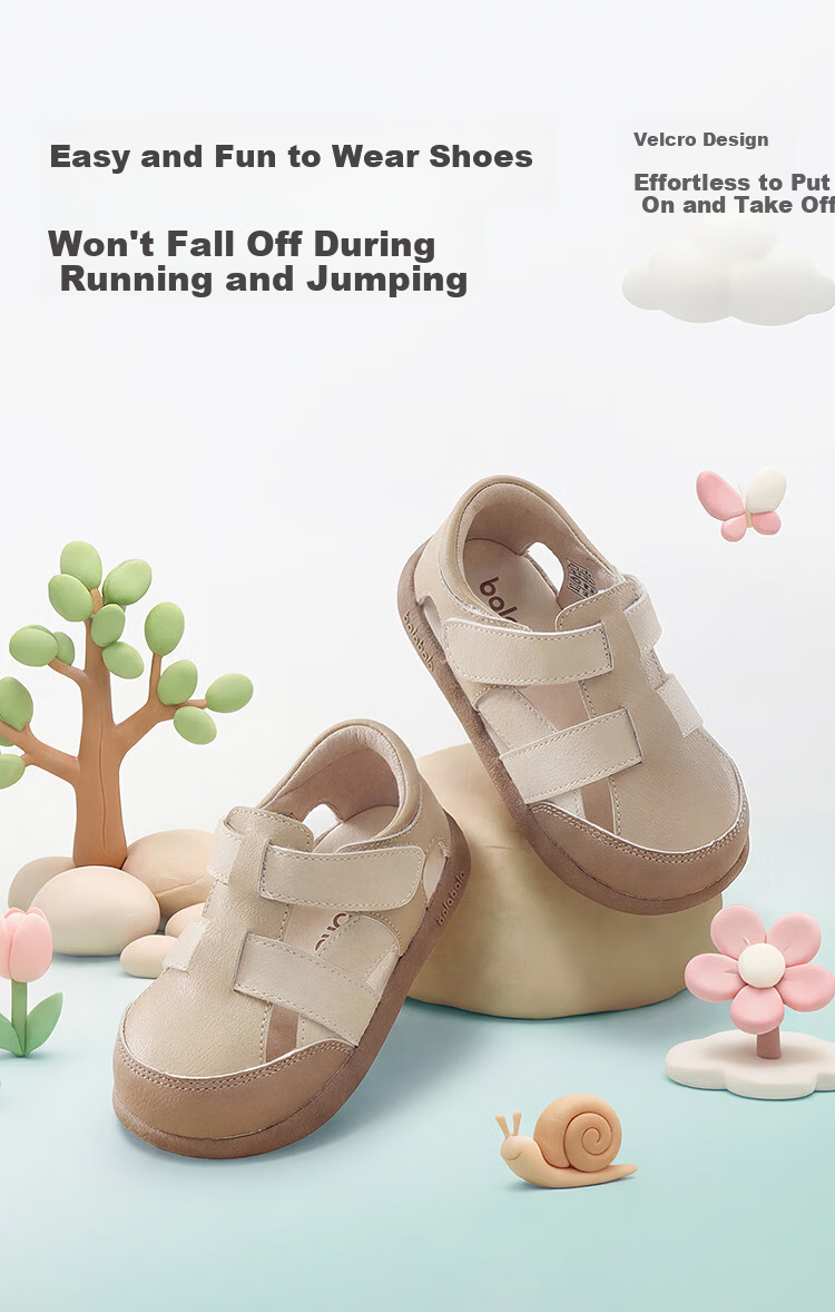 Balabala [balaOne] Kids Toddler Shoes Boys Girls Sandals 2026 Summer New Comfortable Fashion 5