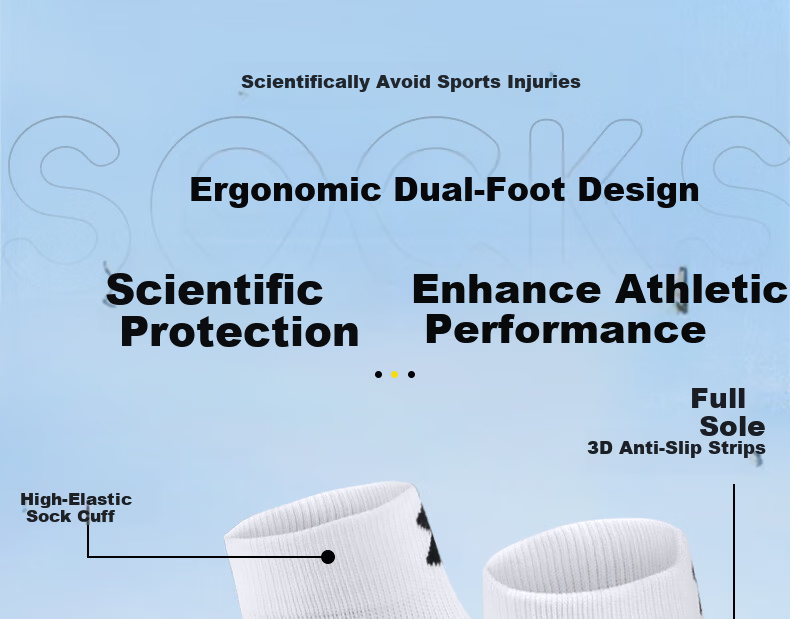 Under Armour Sports Socks [3 Pairs] Running Basketball Badminton Marathon Low-Cut Non-Slip Cotton Socks White L 13