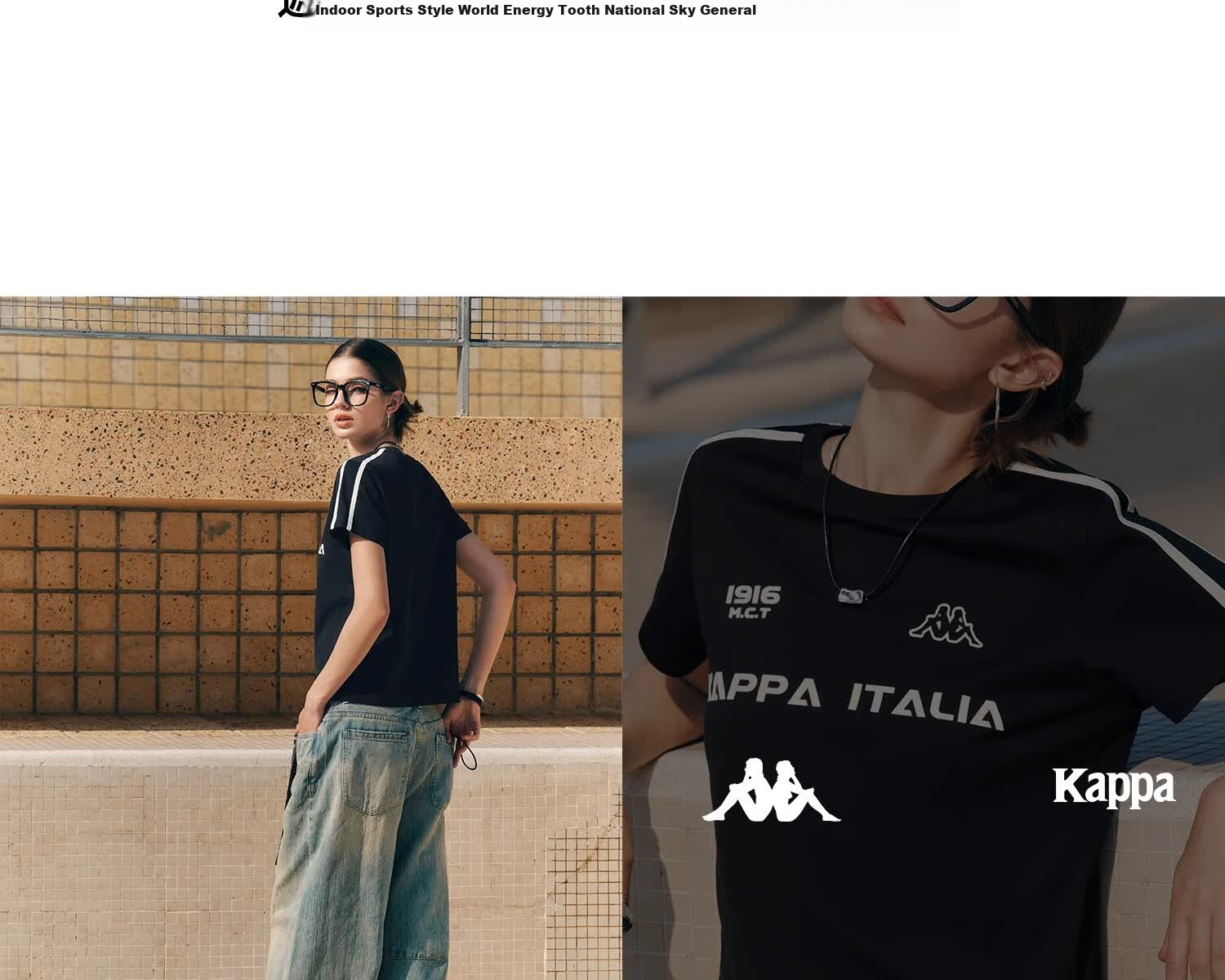 Kappa Back-to-Back Women's Sports Short Sleeve 2026 New Summer Pure Cotton Breathable T-Shirt Running Top K0F42TD22D 18