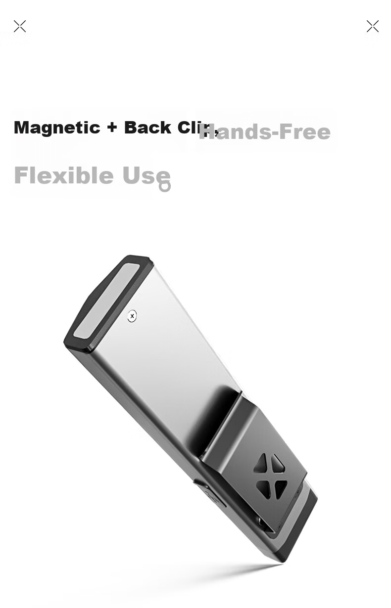 LEM High-Power Rechargeable Mini Portable Flashlight UV Light EDC Outdoor Patrol Magnetic Work Light 12
