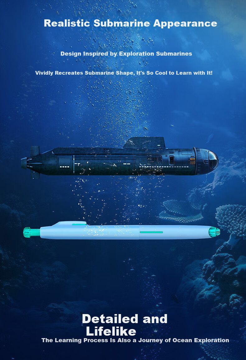Dianshi Deep Sea Cabin Rotating Gel Pen, Quick-Drying, 0.5mm Black Ink, Purple Dual Ball Refill, Student Exam Writing Pen, Back-To Season, 4-Pack 5