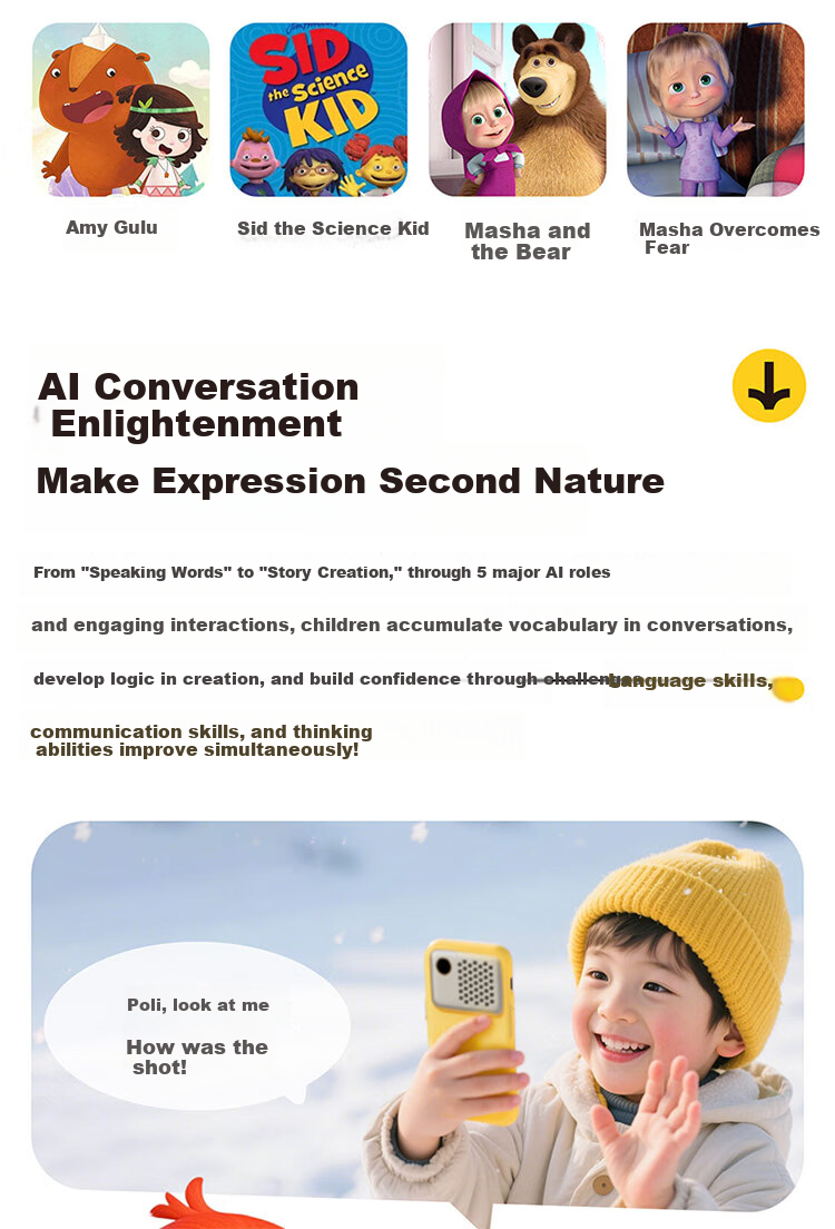 Hearing Bear T8 Listening Treasure Learning Companion MP3 English Listening Practice Portable Repeater Recorder Study Device Speaking and Listening Pocket Portable Learning Machine Green 64GB 14