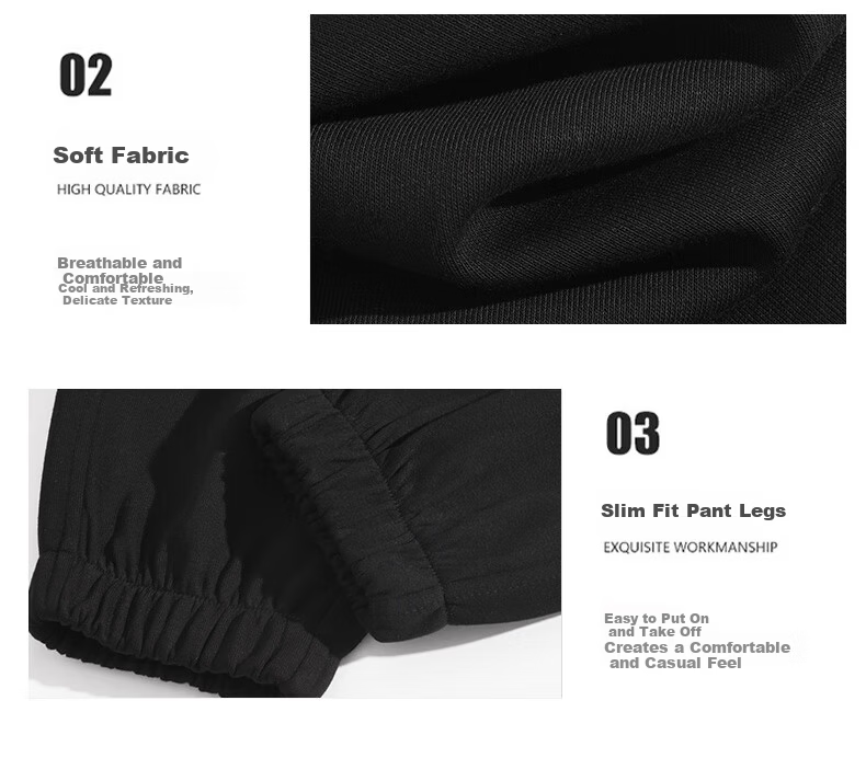 HIPANDA Hello Panda Casual Pants for Women, Summer Trendy Loose-Fitting Trousers, High-Waisted Slimming Joggers, Casual Sweatpants, Milk White, Size M 13