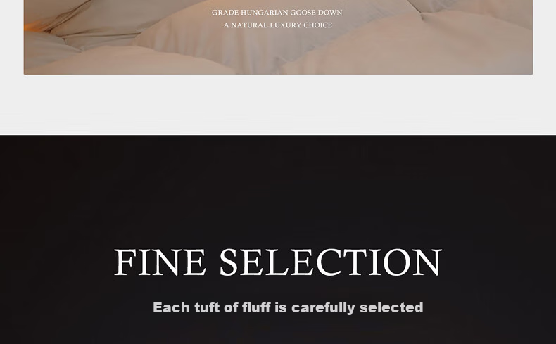 Mercury Home Textiles 95% White Goose Down Quilt Thickened Winter Double Duvet 220×240cm-1100g 12