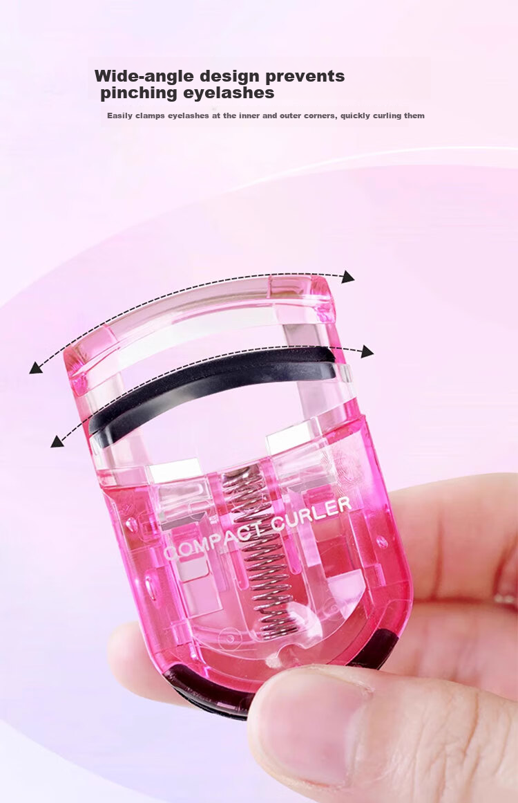 Beiyin (KAI) Mini Eyelash Curler, Compact And Portable Lash Curler, Long-Lasting Curl (Orange-Yellow) 5