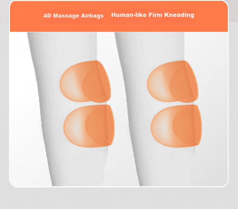 Kepufi Air Pressure Leg Massager Automatic Kneading Thigh and Calf Muscle Relaxation Circulation Recovery Boots Full Body Mother's Day Practical Birthday Gift L12 7