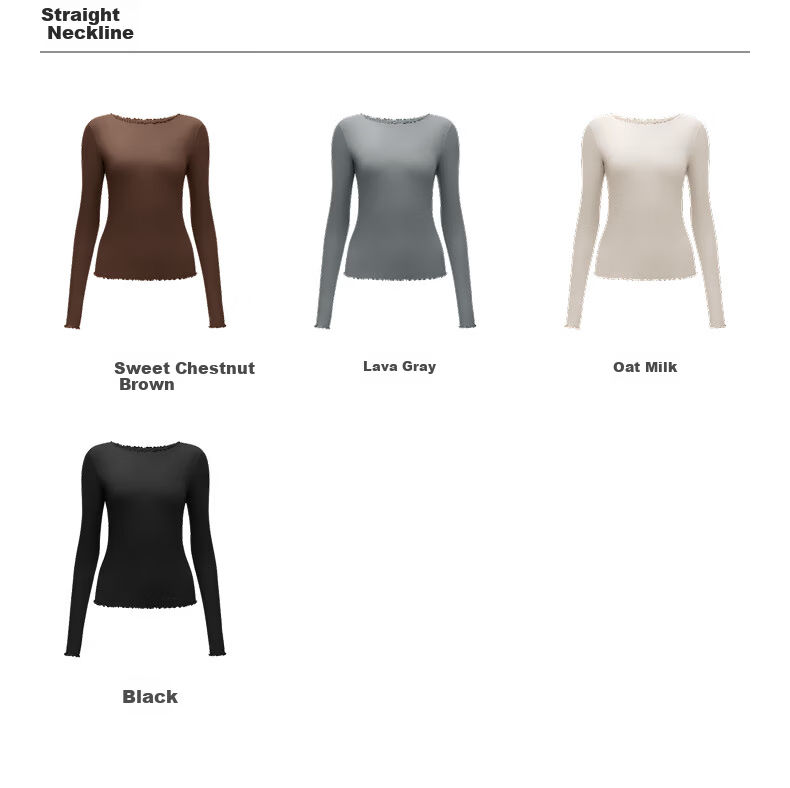 Bananain [Celebrity Style] Hot Skin 501 + Women's Base Layer Thermal Underwear, Autumn Undershirt, New Top 34