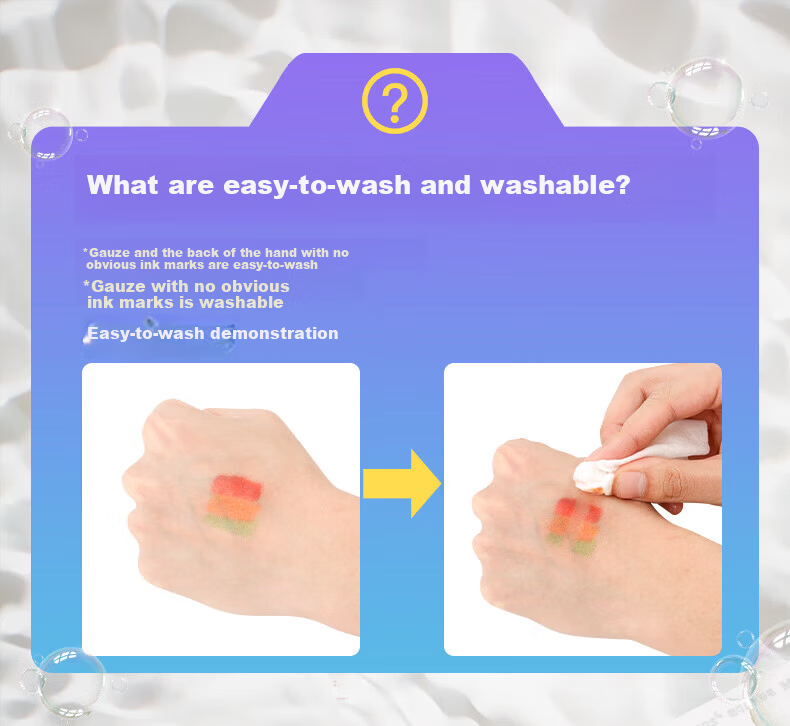 M&G Easy Washable Watercolor Pens for Kids 12 Colors Triangular Barrel Painting Doodle Brush Student Stationery Art Drawing Pen Set ACP901AT-1 Box 3