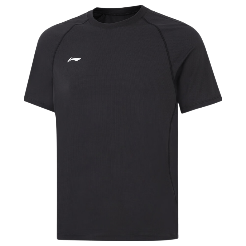 LI-NING Quick-Dry Breathable Men's Sports T-Shirt Summer Lightweight Short Sleeve Fashion Casual Comfortable Versatile Athletic Tee